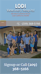 Mobile Screenshot of lodivethospital.com